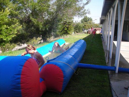 Last day of school water party