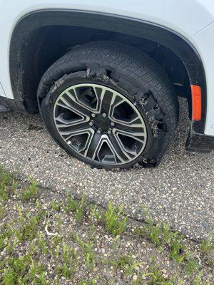 Flat tire