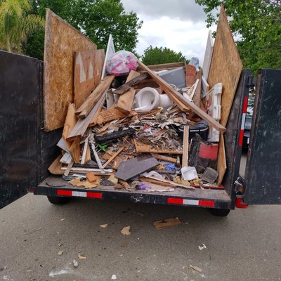 Thanks to Edison for calling King Panda's Junk Removal helping him an his wonderful family remove some junk debris from the previous renters