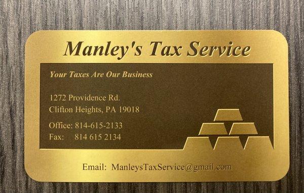 Manleys Tax Service