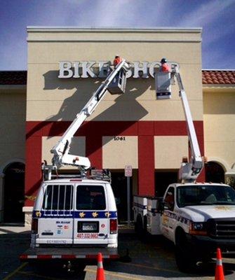 Sign Service and Install