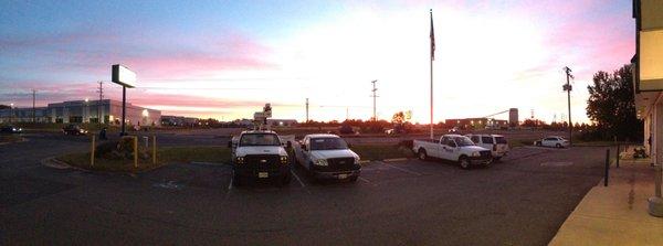 Sunrise at Rentals Unlimited