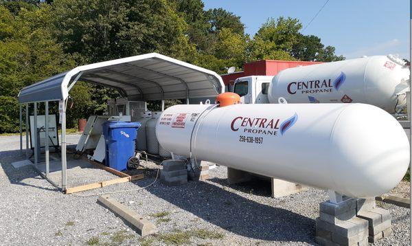 Onsite Cylinder Fill Station.