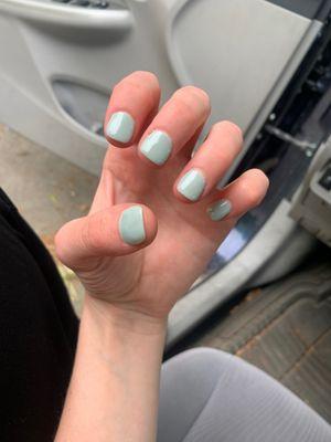 SNS manicure