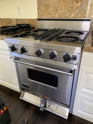 Viking range repair