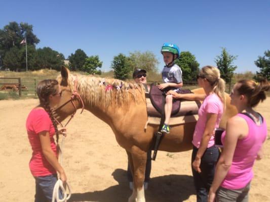 Horse Boy Method TM to bring out spontaneous speech from children and adults with autism.