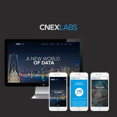 CNEX Website Design