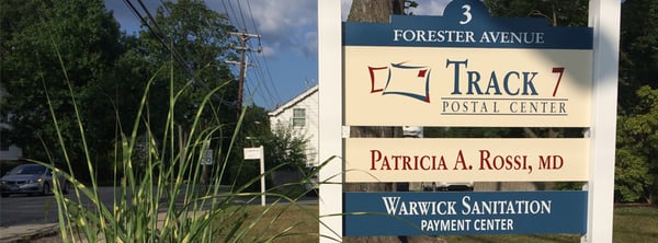 Find us in the beautiful Village of Warwick, NY.  On the corner of Forester and Colonial Avenues