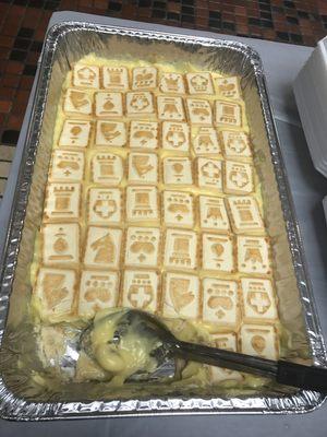 Chessman Cookies Banana Pudding