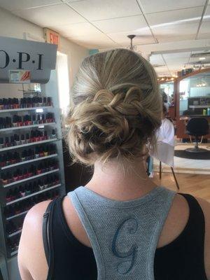 Wedding hair!