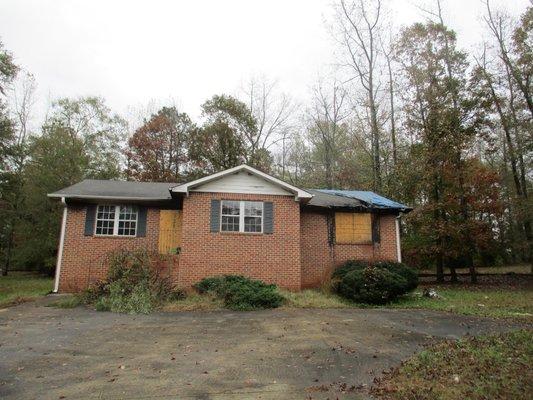 Fire Damaged Home Atlanta