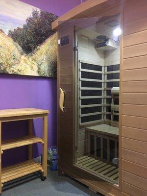 Sauna area