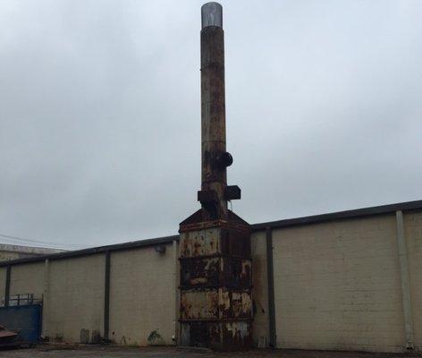 Smoke Stack Demolition