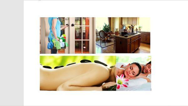 House Cleaning and Massage 4 Hours $220