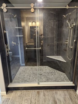 Big shower