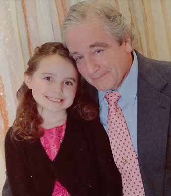 Dr. Robert Lenahan Acupuncturist pictured here with his daughter.