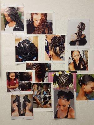 Braiders on Staff by appt only $20. Deposit to schedule your time