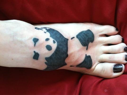 This is My Banksy Panda Done by Jason Anderson