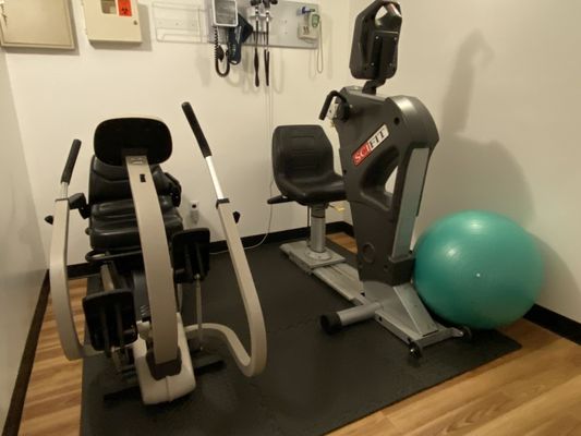 Our exercise machines to develop strength and flexibility, improve function and overall cardiovascular health