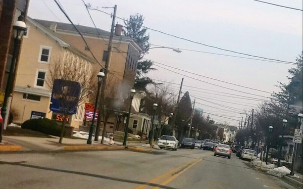 The sign on Main St. (Rte. 29)