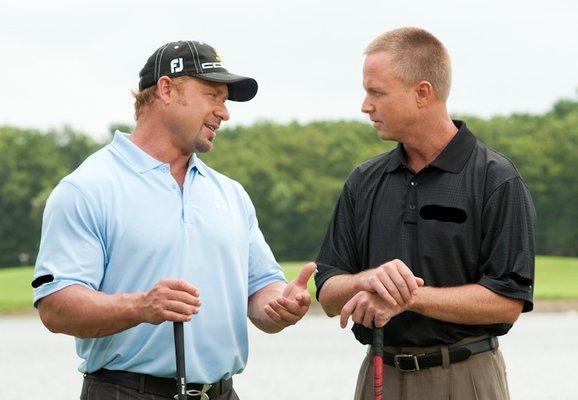 'On set' with Jason Zuback, '5 Time World Long Drive Champion'