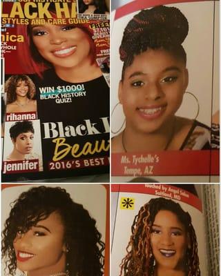 Starting 2016 with a bang  Febuary issue of sophisticated black hair magazine