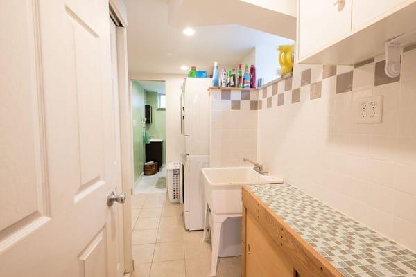 Utility room and  full bath