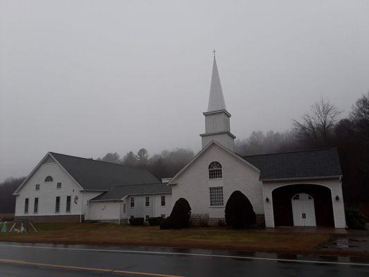 Exterior of church