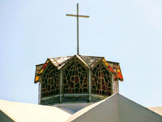 Top of this Lutheran church