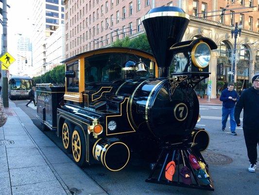 The Purdue Boilmaker Special at the 2017 Foster Farms Bowl Pep Rally in San Francisco. Go Boilmakers!