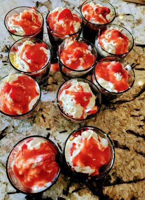 Strawberry Shortcake Trifle