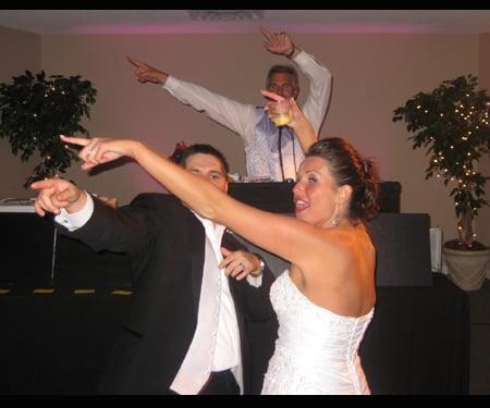 Bride and Groom dancing- Indianapolis Wedding DJ.