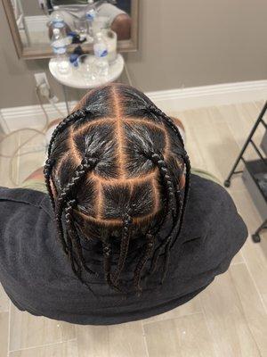 Men braids