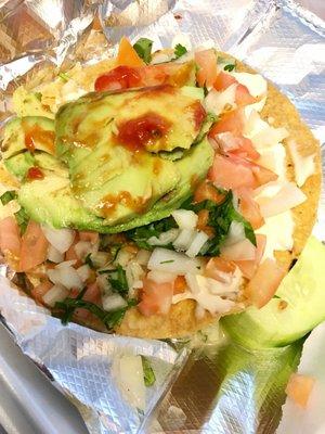 Tostadas De Ceviche