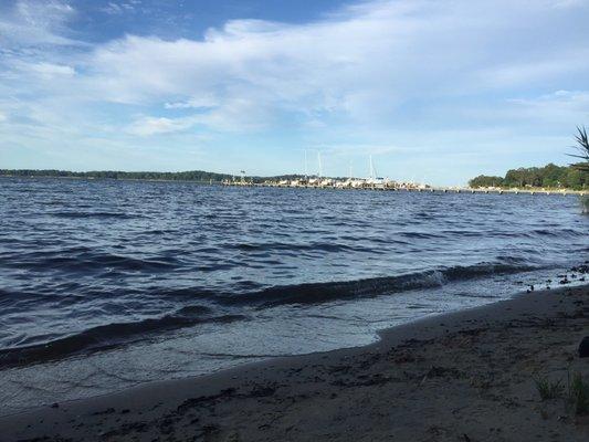 Another view from the beach/launch