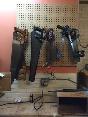 We have lots of tools to choose from.