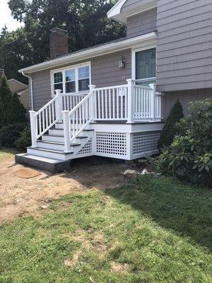 Porch Renovation After