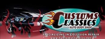 Customs Classics Auto Body Shop logo