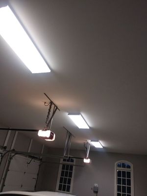 Garage surface mount fixtures