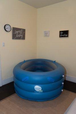 We offer water birth! Photo credit: Six Rivers Photography