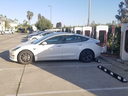 20 high output Chargers off of Gale adjacent to the 60 in Rowland Heights.