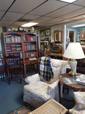 Antique books galore! Northglen Antiques is home to a variety of antique books, magazines, and comic books.