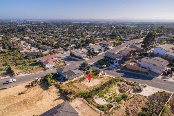 Ventura hillside lot