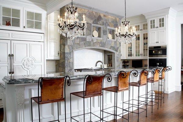 Breathtaking...the only word to describe this Plain & Fancy Custom kitchen!