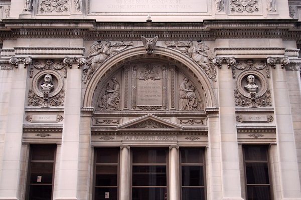 Front Entrance to the Allen County courthouse