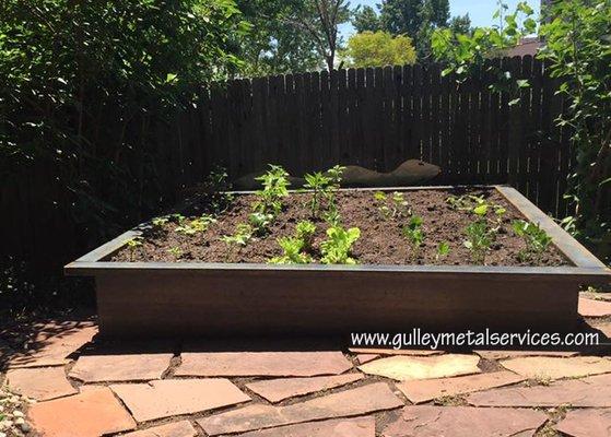 Corten Steel Planter Box