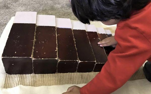 Brown Stairs at Montessori Home