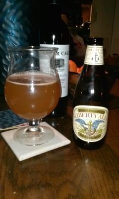 Liberty Ale, from Anchor Brewing Company, San Franciso, CA - normal style beer, very drinkable.