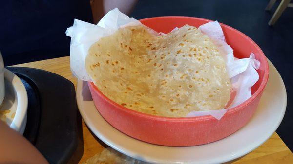 Flour tortillas.... so greasy