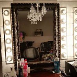 Upscale rustic salon area will offer superior services and customer service.